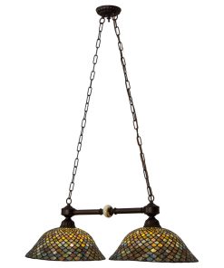 37L Tiffany Fishscale 2 LT Island Pendant