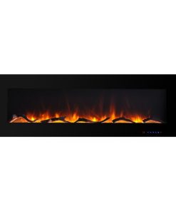 Valuxhome Luxey 60" 750W/1500W,Wall Mounted Flat Panel Electric Fireplace