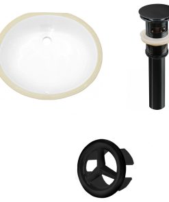 16.5-in. W Bathroom Undermount Sink Set RPBK-20670