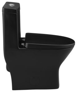 Sublime II Compact One-Piece Toilet, Dual Flush 0.8/1.28 GPF, Matte Black