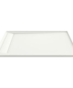 Townsend 60x32 Solid Surface Shower Base, Left Drain