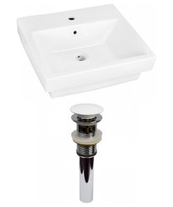 19-in. W Bathroom Vessel Sink Set RPBK-31533