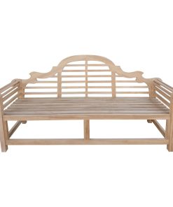 Teak Wood Marlborough Outdoor Patio Bench, 6 Foot