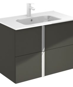 32'' 2-Drawer With Ceramic Top, Anthracite