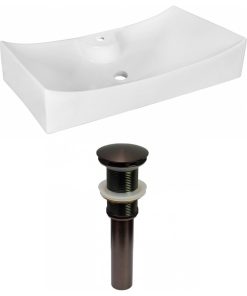 26.25-in. W Bathroom Vessel Sink Set RPBK-31409