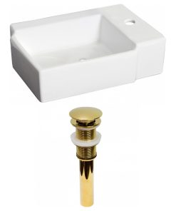 16.25-in. W Bathroom Vessel Sink Set RPBK-31178