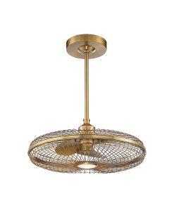 Wetherby Fan D'Lier, Warm Brass