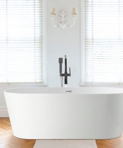 Vanity Art Freestanding Acrylic Bathtub, Large