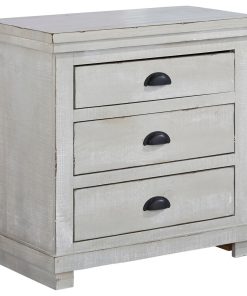Willow Nightstand Gray Chalk