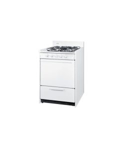 24" Gas range with electronic ignition & sealed burners WTM6107S