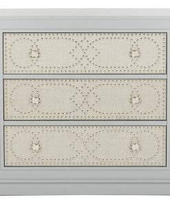 Wiley 3 Drawer Chest Light Grey