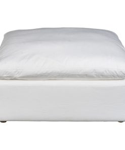 Terra Condo Ottoman Livesmart Fabric Cream