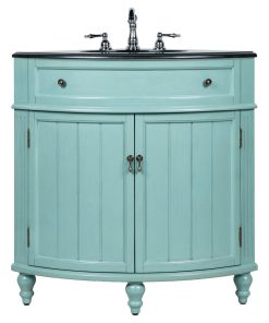 24" Benton Collection Thomasville Corner Bathroom Sink Vanity