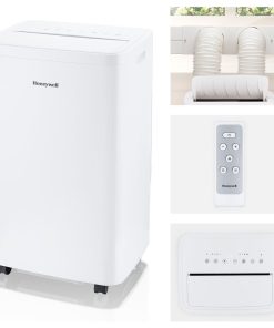 14,500 BTU Portable Air Condition With Dehumidifier and Fan, White