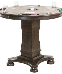 Sunset Trading Vegas 42" Round Counter Height Dining Table CR-87711-TCB