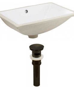 18.25-in. W Bathroom Undermount Sink Set RPBK-24832