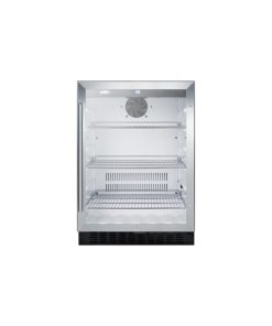 Summit SCR2464 4.8 Cu. Ft. Built-in Refrigerator - Stainless Steel