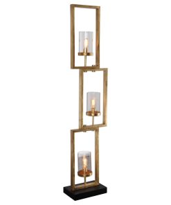 Uttermost Cielo Staggered Rectangles Floor Lamp