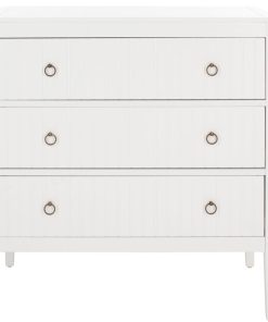 Tegan 3 Drawer Chest - White