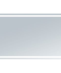Terra Rectangle Dual Color LED Wall Mount Lighted Vanity Mirror, 56"