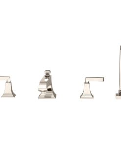Town Square S Roman Tub Faucet, Personal Shower, Polished Nickel