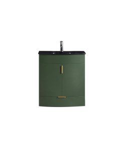 30" Vogue Green Bathroom Vanity, PVC