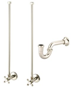 30 in. Wide Single Wash Stand, P-Trap, and Counter Top with Basin