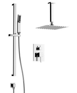 Trevor Shower Set, Two Functions, Polished Chrome