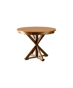 Willow Round Counter Height Table, Distressed Pine