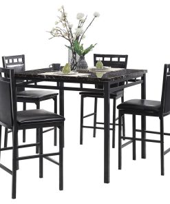 Urbana Counter Height Dining Room Table and Chairs, Set of 5