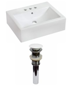 20.25-in. W Bathroom Vessel Sink Set RPBK-31081