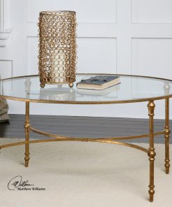 Uttermost Vitya Glass Coffee Table