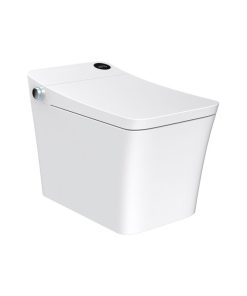 Trone Tahum Electronic Bidet Toilet, White - TETBCERN-12.WH