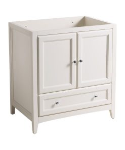 30" Oxford Bathroom Cabinet, Base: Antique White, Base Only