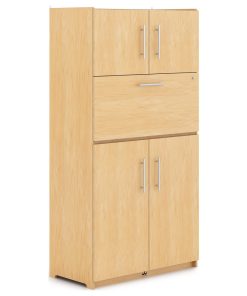 Whitney Brothers Teachers Work Station Cabinet With Natural Finish WB1819