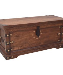 Vacation Storage Trunk, Walnut