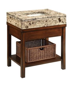 Traditional-Style Bathroom Vanity With Sink, 29"