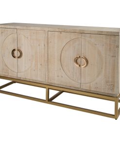 Toretto Sideboard With Gold Legs
