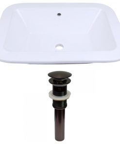 21.75-in. W Bathroom Vessel Sink Set RPBK-31578