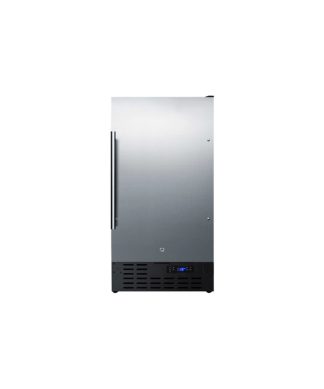 Summit FF1843B 18 Built-in Refrigerator - Stainless Steel