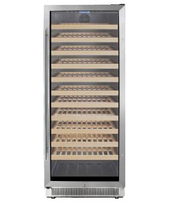 Summit SWC1127B 27"W 127 Bottle Capacity - Stainless Steel