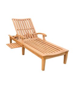 Teak Outdoor Nd Chaise Lounger