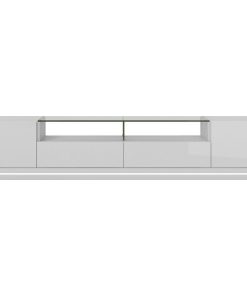 Vanderbilt 85.43" Tv Stand, White Gloss