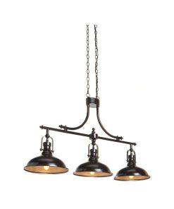 3-Light Kitchen Island Pendant