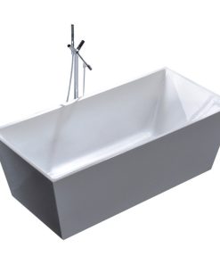 Vanity Art Freestanding Acrylic Bathtub, White, 32"x67"