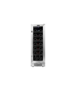 12" Built-In 20 Bottle Undercounter Stainless Steel Wine Refrigerator