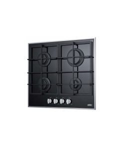 Summit GC424BGL 4-Burner Gas-On-Glass Cooktop W/Sealed Burners & Cast Iron Grat