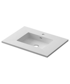 VIVA Stone 30" Matte White Solid Surface Countertop