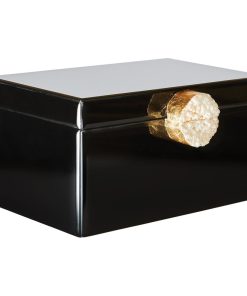 Victoria Jewelry Box (Set of 2) - Black, Small