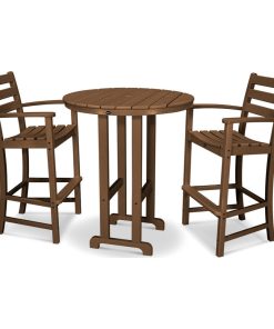 Trex Outdoor Furniture Monterey Bay 3-Piece Bar Set, Tree House